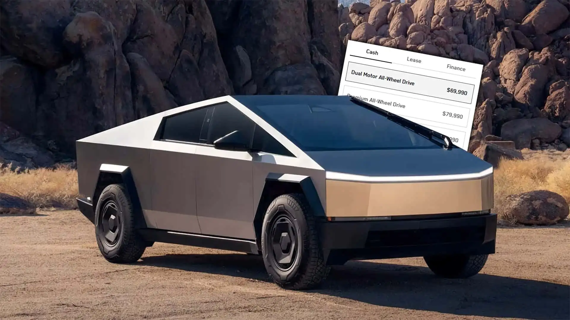 Tesla’s Cheapest Cybertruck Is $10,000 Pricier And A Year Away