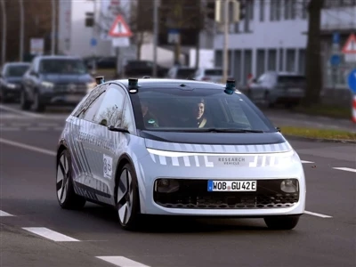 Volkswagen Group Launches Autonomous Vehicle Testing With Its Gen.Urban in Wo...