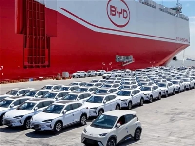 BYD February NEV Sales Fall 41.09% To 190,190 Units As Exports Rise