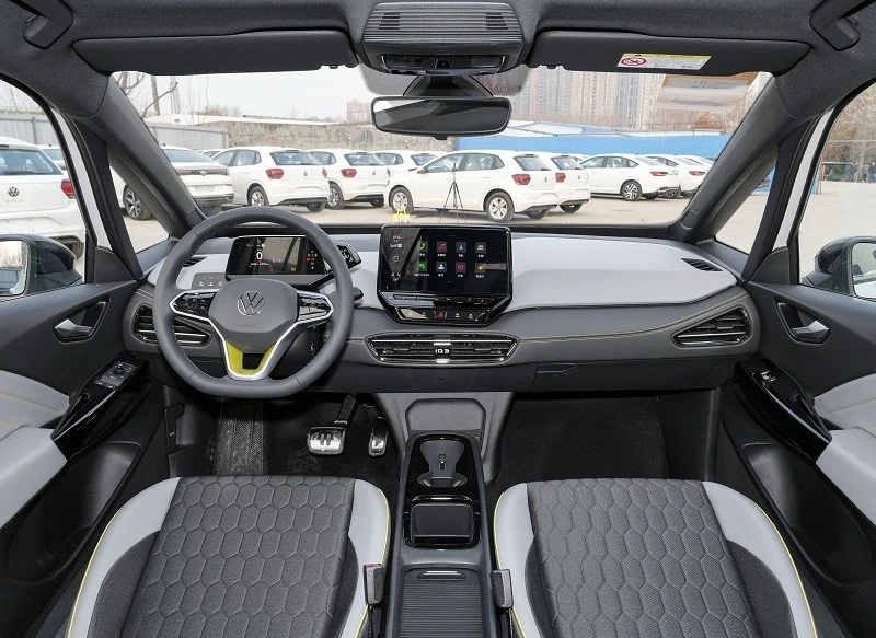 volkswagen id.3 crozz pure electric vehicle